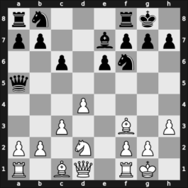 1968 Riga – Round 1 – Lutikov, Anatoly S – 1-0 – Gojhman, Alexander – G15