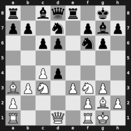 1968 Riga – Round 1 – Lisitsin, Georgy – 1/2-1/2 – Kondratiev, Pavel E – G26