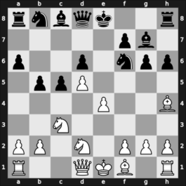 1968 Rubinstein Memorial – Round 1 – Golz, Werner – 1/2-1/2 – Soos, Bela – G4