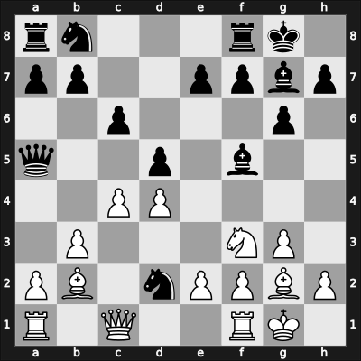 1968 Rubinstein Memorial – Round 3 – Forintos, Gyozo V – 1/2-1/2 – Soos, Bela – G23