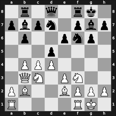 1968 Rubinstein Memorial – Round 8 – Adamski, Jan – 1/2-1/2 – Bilek, Istvan – G47