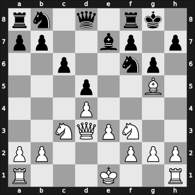 1968 Sarajevo – Round 1 – Pietzsch, Wolfgang – 1/2-1/2 – Ciric, Dimitrije – G5