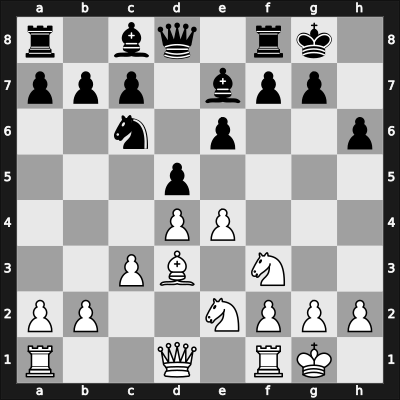 1968 Sarajevo – Round 1 – Matulovic, Milan – 1/2-1/2 – Lein, Anatoly – G16