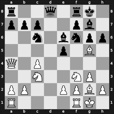 1968 Sarajevo – Round 1 – Krogius, Nikolai V – 1/2-1/2 – Mestrovic, Zvonimir – G18