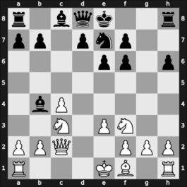 1968 Sarajevo – Round 6 – Ivkov, Borislav – 1/2-1/2 – Martinovic, Slobodan – G42