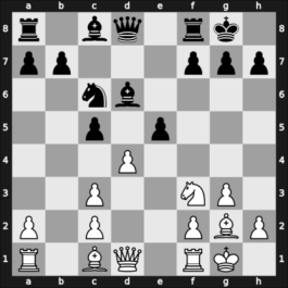 1968 Sarajevo – Round 6 – Janosevic, Dragoljub – 1/2-1/2 – Kozomara, Vlado – G43