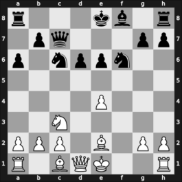 1968 Sarajevo – Round 6 – Robatsch, Karl – 0-1 – Matulovic, Milan – G45