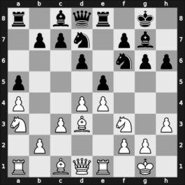 1968 Sarajevo – Round 9 – Kozomara, Vlado – 1/2-1/2 – Ivkov, Borislav – G62
