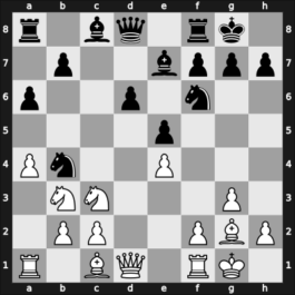 1968 Sarajevo – Round 11 – Robatsch, Karl – 1/2-1/2 – Bogdanovic, Radivoje – G77