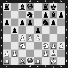 1968 Skopje/Ohrid – Round 1 – Sofrevski, Jovan – 1/2-1/2 – Gligorić, Svetozar – G8