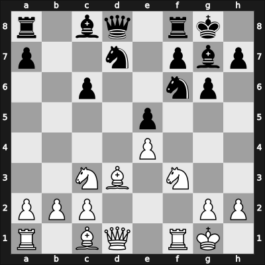 1968 Skopje/Ohrid – Round 2 – Matulovic, Milan – 1/2-1/2 – Portisch, Lajos – G16