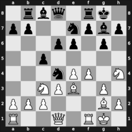 1968 Skopje/Ohrid – Round 3 – Wade, Robert G – 0-1 – Hort, Vlastimil – G21