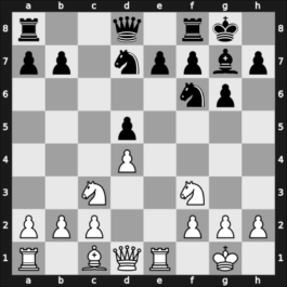 1968 Skopje/Ohrid – Round 4 – Marić, Rudolf – 0-1 – Portisch, Lajos – G35