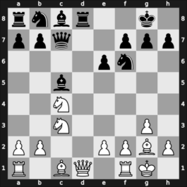 1968 Skopje/Ohrid – Round 5 – Portisch, Lajos – 1-0 – Matanovic, Aleksandar – G36