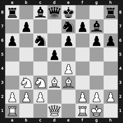 1968 Skopje/Ohrid – Round 5 – Parma, Bruno – 1/2-1/2 – Polugaevsky, Lev – G44