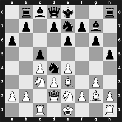 1968 Skopje/Ohrid – Round 6 – Hort, Vlastimil – 1-0 – Uhlmann, Wolfgang – G46
