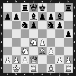 1968 Skopje/Ohrid – Round 7 – Parma, Bruno – 1/2-1/2 – Ilievski, Dimitar – G60