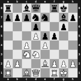 1968 Skopje/Ohrid – Round 7 – Sofrevski, Jovan – 0-1 – Portisch, Lajos – G62
