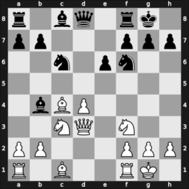 1968 Skopje/Ohrid – Round 10 – Polugaevsky, Lev – 1-0 – Gheorghiu, Florin – G81