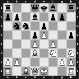 1968 Skopje/Ohrid – Round 10 – Matulovic, Milan – 1/2-1/2 – Uhlmann, Wolfgang – G85