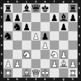 1968 Skopje/Ohrid – Round 13 – Gligorić, Svetozar – 1/2-1/2 – Savon, Vladimir – G105