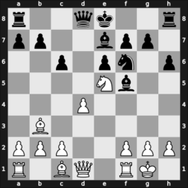 1968 Skopje/Ohrid – Round 13 – Parma, Bruno – 1/2-1/2 – Matanovic, Aleksandar – G108