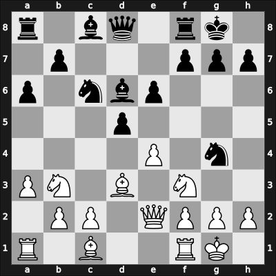 1968 Skopje/Ohrid – Round 14 – ? – 1/2-1/2 – Uhlmann, Wolfgang – G120