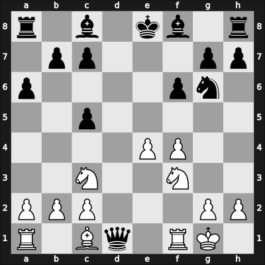 1968 Skopje/Ohrid – Round 17 – Hort, Vlastimil – 0-1 – Portisch, Lajos – G145