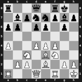 1968 Skopje/Ohrid – Round 18 – Matanovic, Aleksandar – 1/2-1/2 – Matulovic, Milan – G150