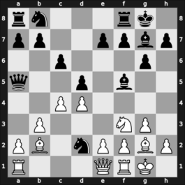 1968 Skopje/Ohrid – Round 18 – Portisch, Lajos – 1/2-1/2 – Gligorić, Svetozar – G154