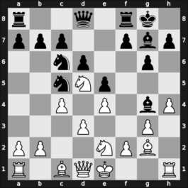 1968 Solingen – Round 1 – Lehmann Garcia, Daniel William – 1/2-1/2 – Janosevic, Dragoljub – G2