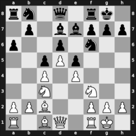 1968 Solingen – Round 3 – Janosevic, Dragoljub – 1/2-1/2 – Donner, Jan-Hein – G18