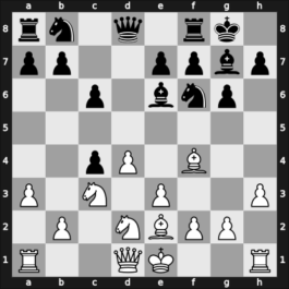 1968 Solingen – Round 6 – Gerusel, Mathias – 1/2-1/2 – Lengyel, Laszlo – G29