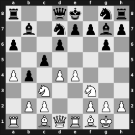 1968 Solingen – Round 9 – Damjanovic, Mato – 1/2-1/2 – Szabo, Laszlo – G40