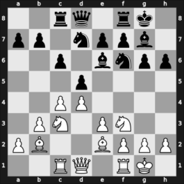 1968 Solingen GER – Round 5 – Pachman, Ludek – 1/2-1/2 – Donner, Jan-Hein – G11