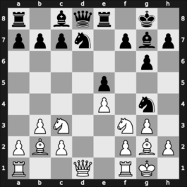 1968 The Hague – Round 1 – Van Geet, Dirk Daniel – 1-0 – Kavalek, Lubomir – G5