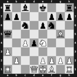 1968 Toth Memorial – Round 8 – Doda, Zbigniew – 1/2-1/2 – Forintos, Gyozo V – G26