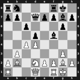 1968 Toth Memorial – Round 11 – Lengyel, Agnes – 1/2-1/2 – Dely, Peter – G43