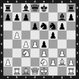 1968 URS Team Ch – Round 1 – Sakharov, Yuri G. – 1/2-1/2 – Klovans, Janis – G5