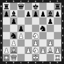 1968 URS Team Ch – Round 1 – Tukmakov, Vladimir B – 1-0 – Murey, Jacob – G11