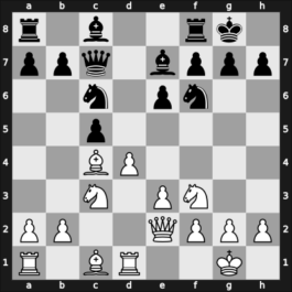 1968 URS Team Ch – Round 1 – Polugaevsky, Lev – 1-0 – Kholmov, Ratmir D – G21