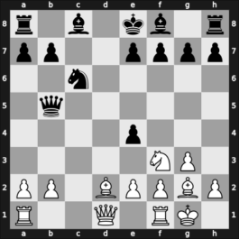 1968 URS Team Ch – Round 1 – Shamkovich, Leonid – 1/2-1/2 – Mikenas, Vladas – G36