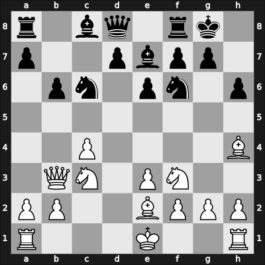 1968 URS Team Ch – Round 1 – Mikenas, Vladas – 1/2-1/2 – Kholmov, Ratmir D – G46