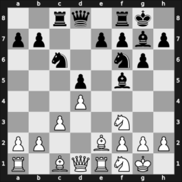 1968 URS Team Ch – Round 1 – Butnorius, Algimantas – 1/2-1/2 – Sakharov, Yuri G. – G76