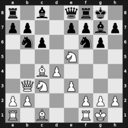 1968 URS Team Ch – Round 1 – Nikolaevsky, Yuri V – 1/2-1/2 – Liberzon, Vladimir M – G77