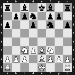 1968 URS Team Ch – Round 1 – Keres, Paul Petrovich – 1/2-1/2 – Kholmov, Ratmir D – G162