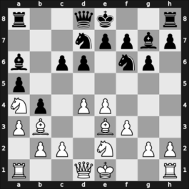 1968 Riga (URS Team Ch) – Round 1 – Kapengut, Albert – 1/2-1/2 – Kogan, Boris – G170