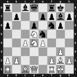 1968 URS Team Ch – Round ? – Shianovsky, Vladislav I – 1/2-1/2 – Kogan, Boris – G4