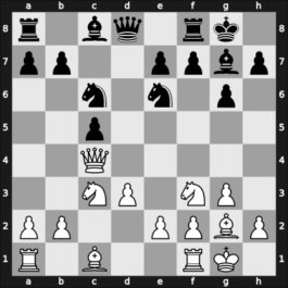 1968 URSS (USSR) – Round 1 – Polugaevsky, Lev – 1/2-1/2 – Taimanov, Mark E – G2