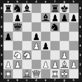 1968 USSR – Round 1 – Botvinnik, Mikhail – 1-0 – Alexeev, Alexander – G4